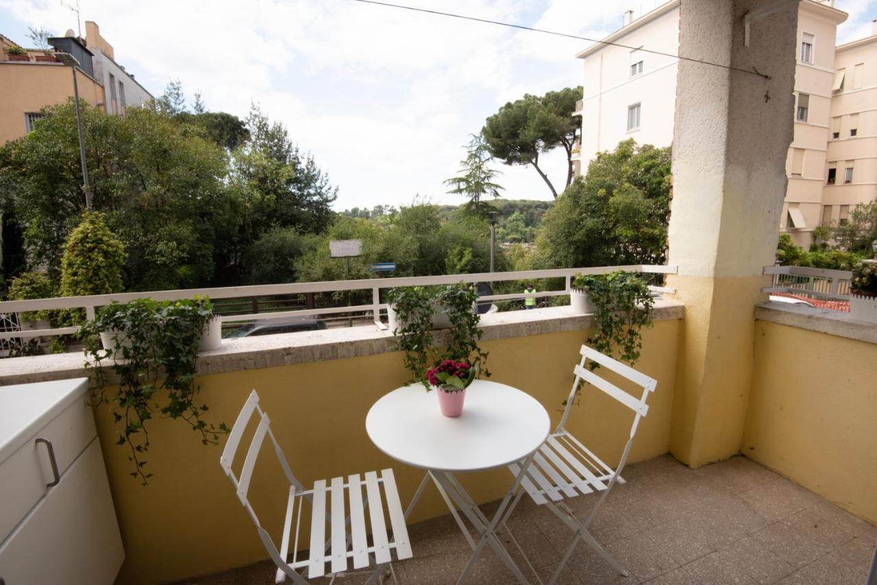 Appartamento Luminoso Con Vista Su Villa Ada Rom Exteriör bild